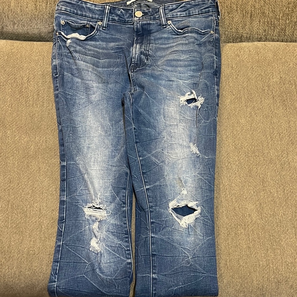 PACSUN STACKED SKINNY JEANS